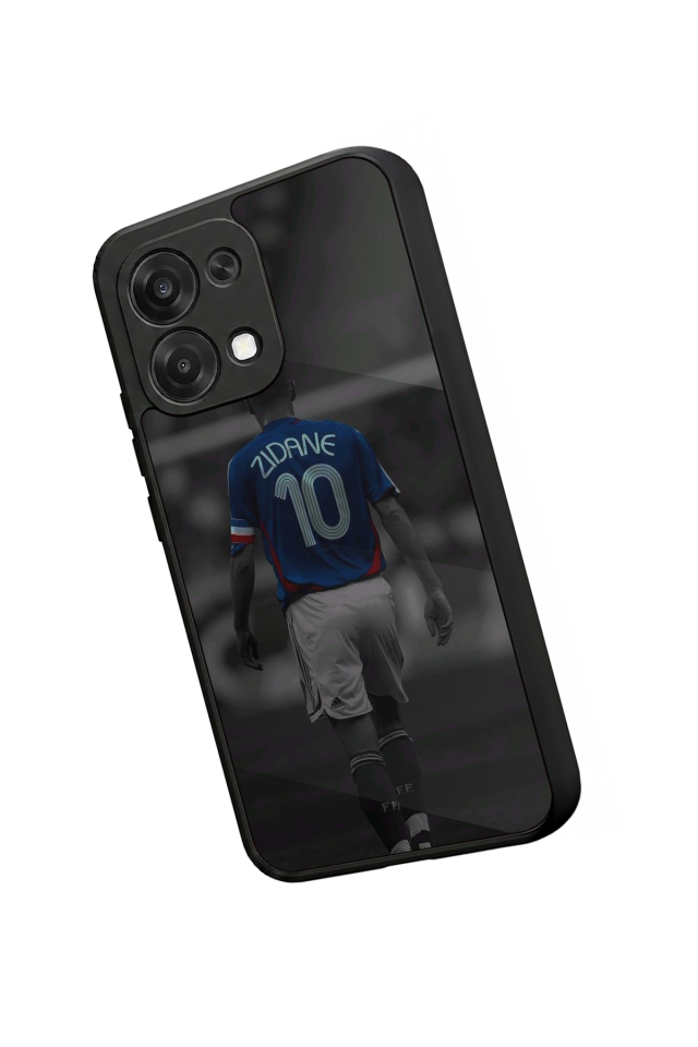 Oppo A6 Pro Uyumlu Zidane Tasarımlı Glossy Premium Kılıf