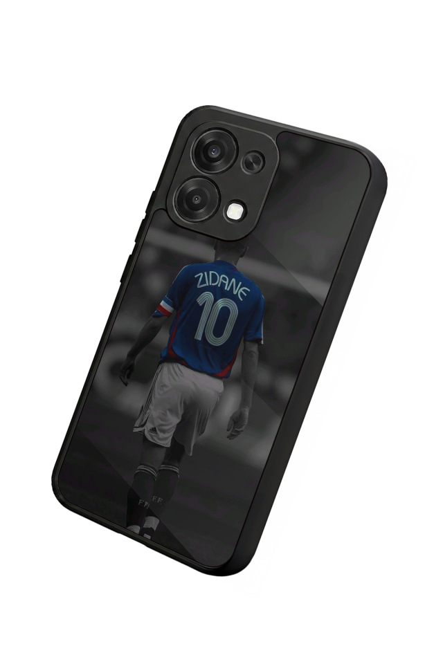 Oppo A6 Pro Uyumlu Zidane Tasarımlı Glossy Premium Kılıf