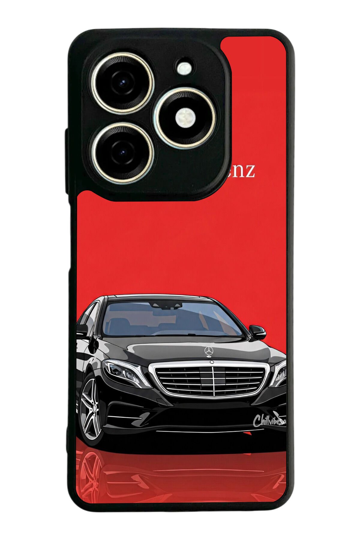 Tecno Spark 20/20C Uyumlu Mercedes Tasarımlı Glossy Premium Kılıf