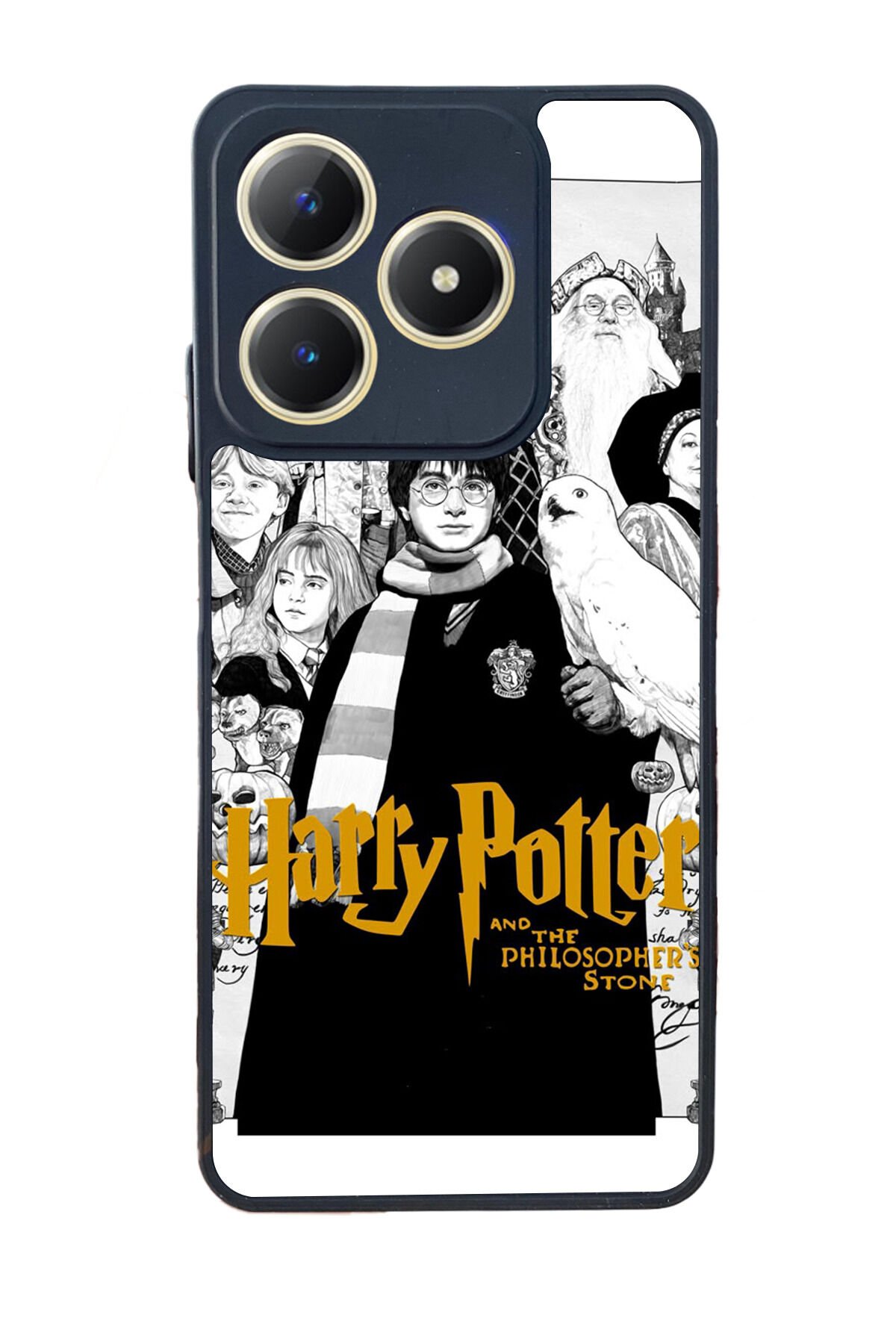 Realme C63 Mat Uyumlu Siyah Kılıf – Yumuşak Silikon, Koruyucu, Şok Emici Kapak