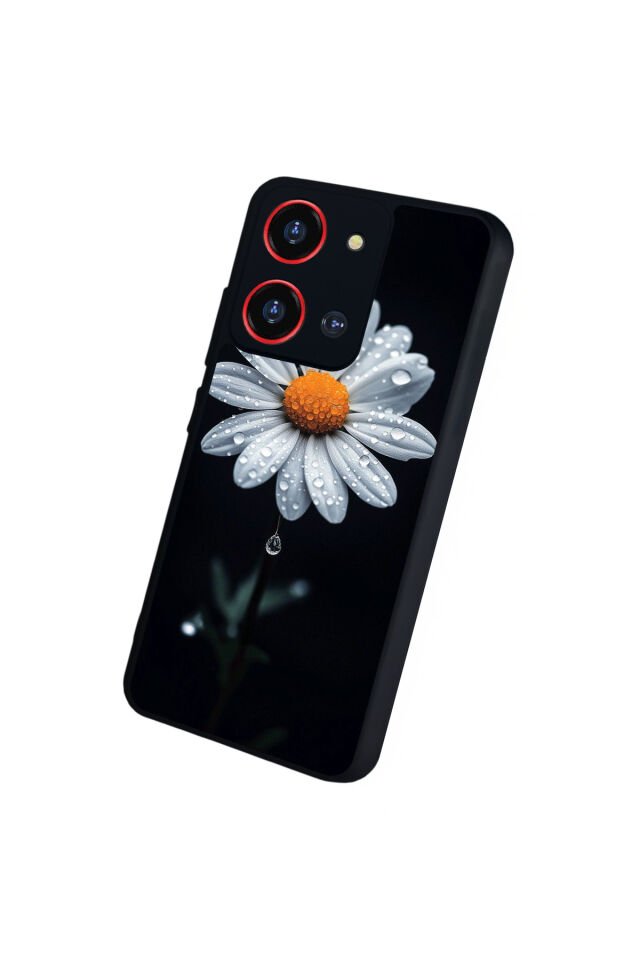 Reeder S19 Max Pro S ZOOM Uyumlu Papatya Tasarımlı Glossy Premium Kılıf