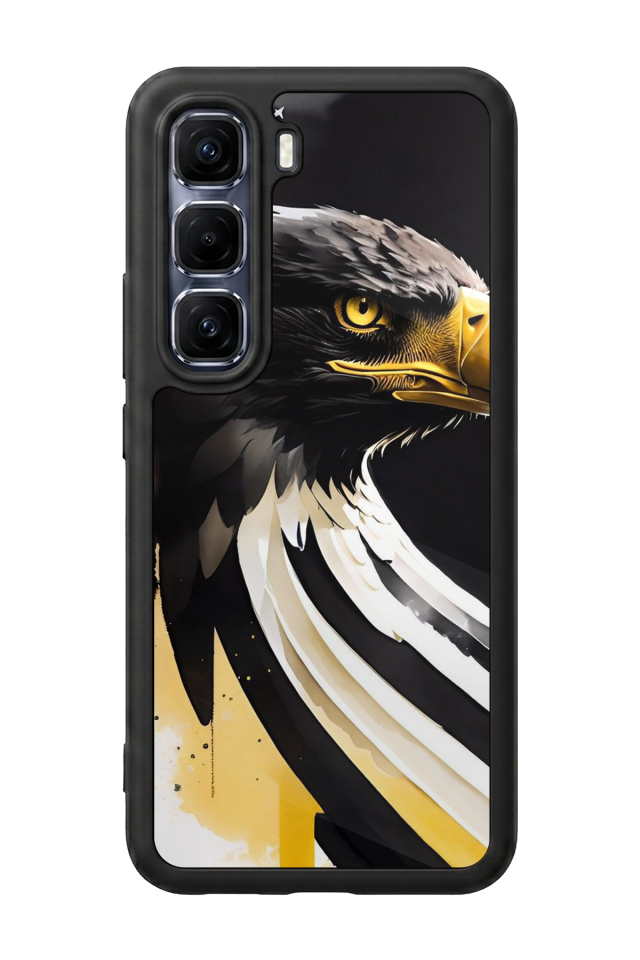 Infinix Hot 60 Pro Plus Uyumlu Besiktas Tasarımlı Glossy Premium Kılıf