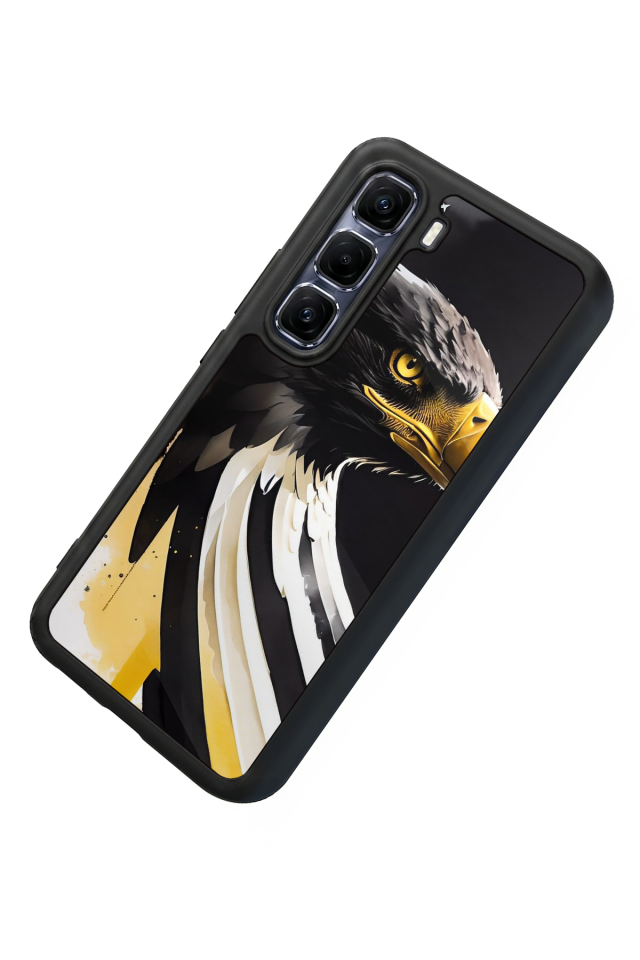 Infinix Hot 60 Pro Plus Uyumlu Besiktas Tasarımlı Glossy Premium Kılıf