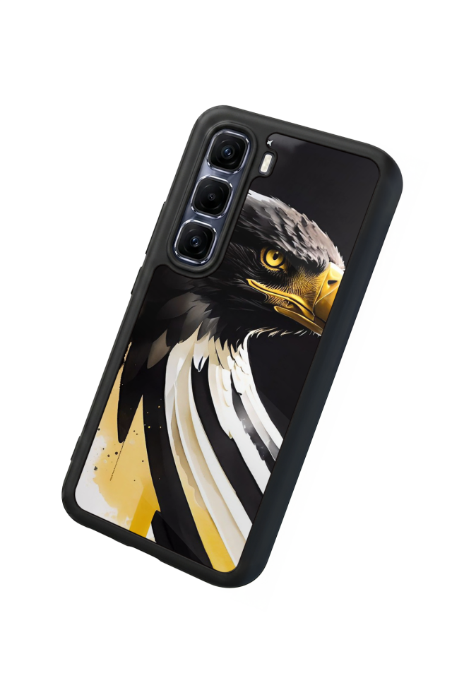 Infinix Hot 60 Pro Plus Uyumlu Besiktas Tasarımlı Glossy Premium Kılıf