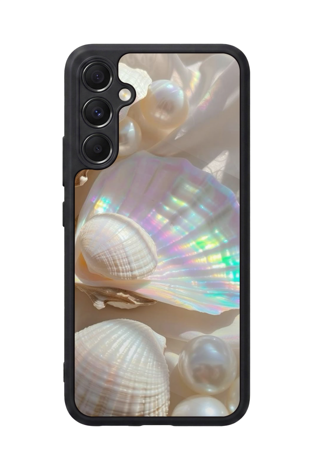 Samsung Galaxy M34 Uyumlu  İnci Tasarımlı Glossy Premium Kılıf