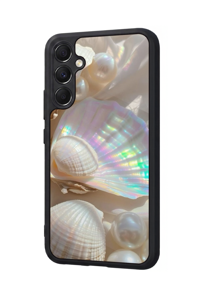 Samsung Galaxy M34 Uyumlu  İnci Tasarımlı Glossy Premium Kılıf