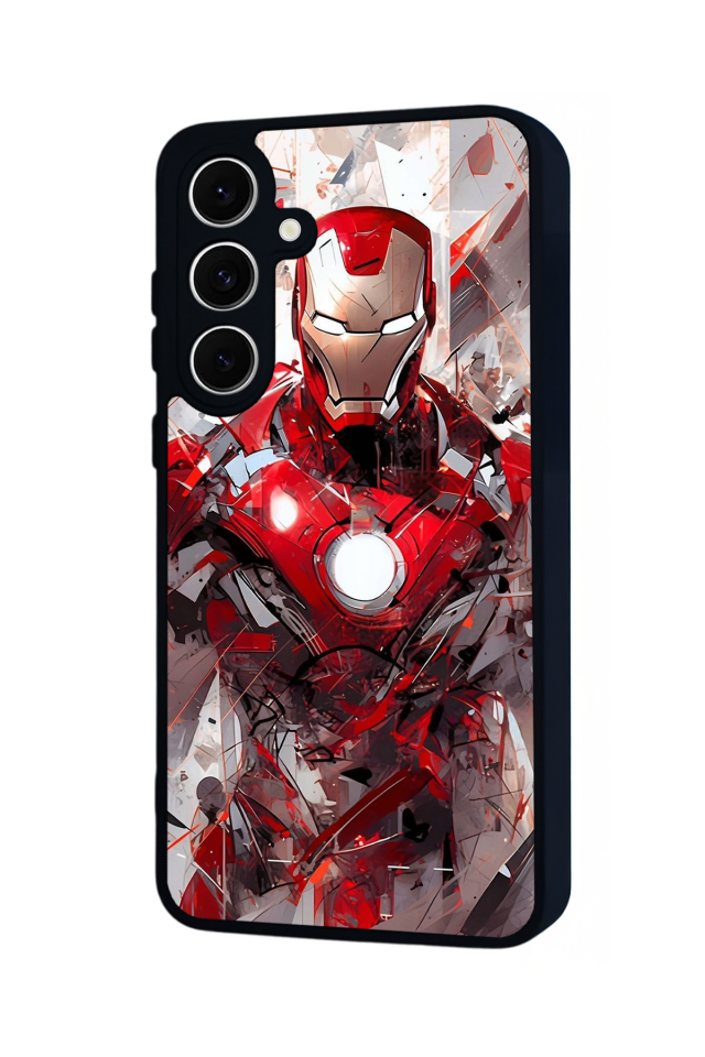 Samsung Galaxy A16 Uyumlu Iron Man ( Demir Adam ) Tasarımlı Glossy Premium Kılıf
