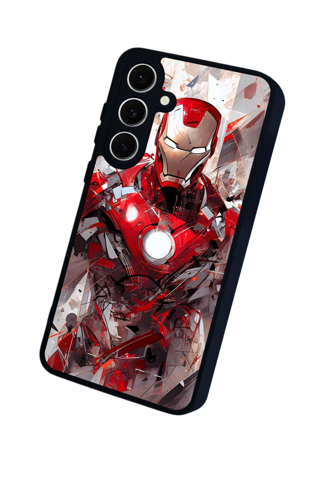 Samsung Galaxy A16 Uyumlu Iron Man ( Demir Adam ) Tasarımlı Glossy Premium Kılıf