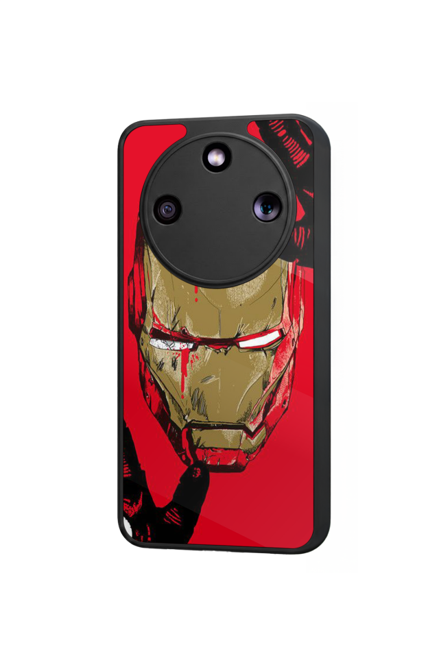 Honor Magic 8 Lite Uyumlu  Iron Man ( Demir Adam ) Tasarımlı Glossy Premium Kılıf