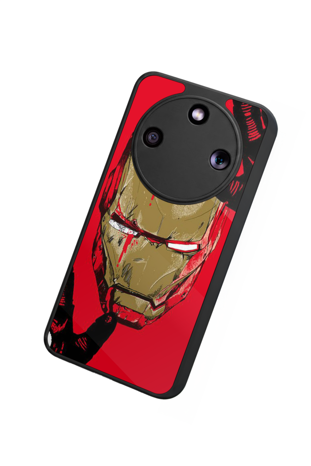 Honor Magic 8 Lite Uyumlu  Iron Man ( Demir Adam ) Tasarımlı Glossy Premium Kılıf