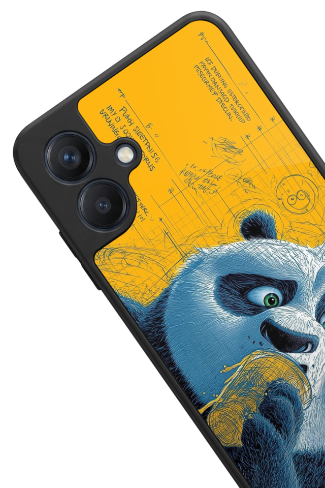 Samsung Galaxy A07 Uyumlu Kung Fu Panda Tasarımlı Glossy Premium Kılıf