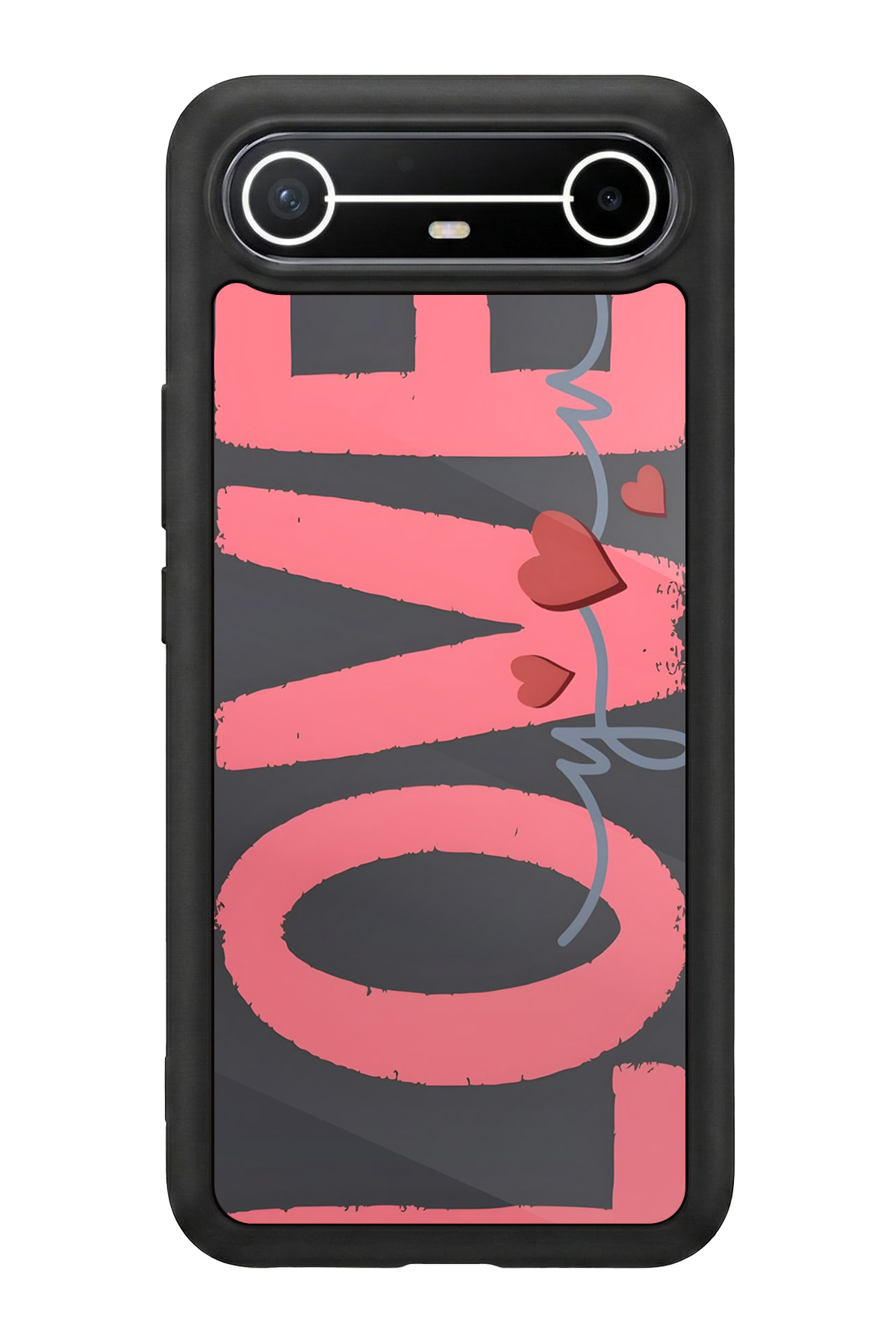 Tecno Spark Slim 5G Uyumlu Love Tasarımlı Glossy Premium Kılıf