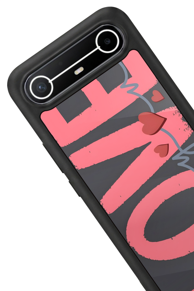 Tecno Spark Slim 5G Uyumlu Love Tasarımlı Glossy Premium Kılıf