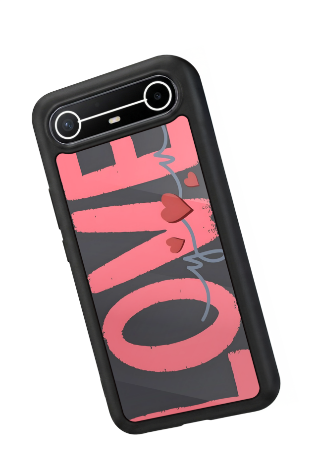 Tecno Spark Slim 5G Uyumlu Love Tasarımlı Glossy Premium Kılıf