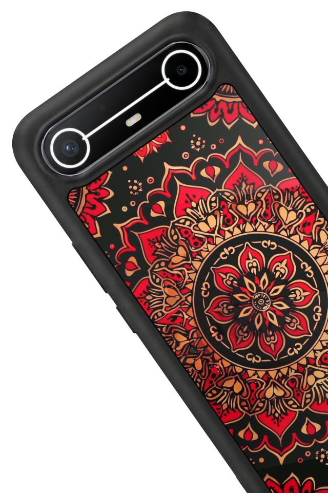 Tecno Spark Slim 5G Uyumlu Mandala Tasarımlı Glossy Premium Kılıf