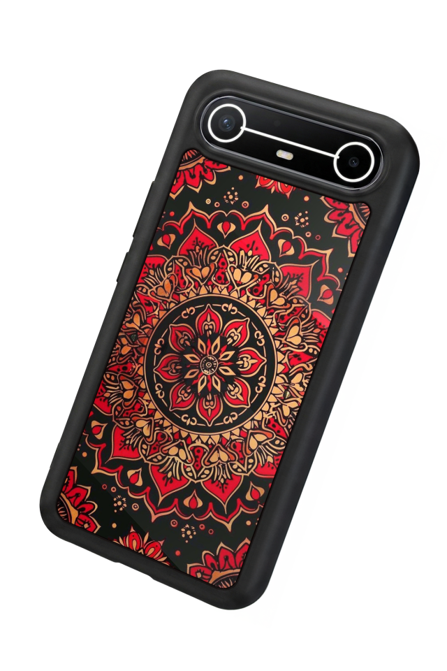 Tecno Spark Slim 5G Uyumlu Mandala Tasarımlı Glossy Premium Kılıf