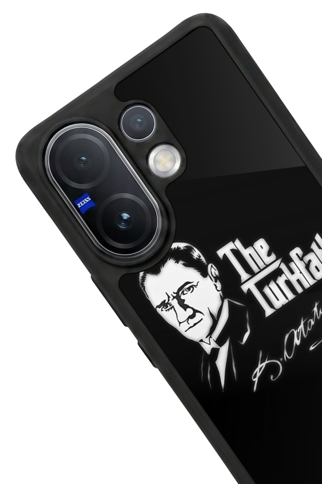 Vivo V60 Uyumlu Mustafa Kemal Ataturk Tasarımlı Glossy Premium Kılıf