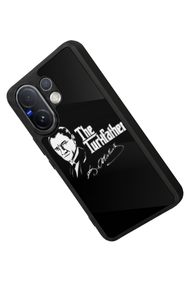 Vivo V60 Uyumlu Mustafa Kemal Ataturk Tasarımlı Glossy Premium Kılıf