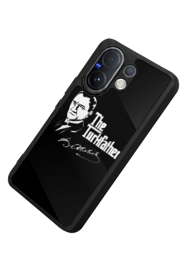 Vivo V60 Uyumlu Mustafa Kemal Ataturk Tasarımlı Glossy Premium Kılıf
