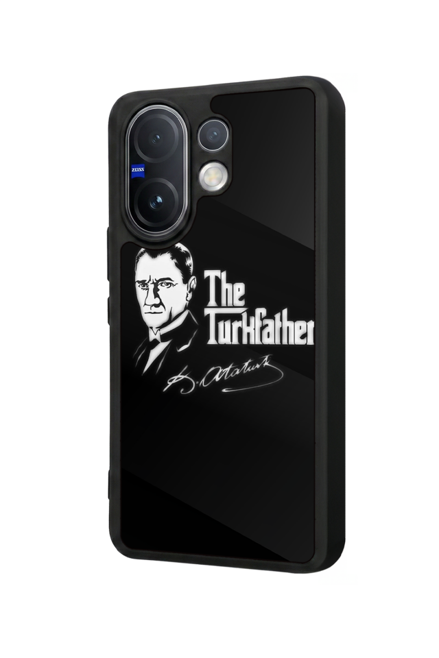 Vivo V60 Uyumlu Mustafa Kemal Ataturk Tasarımlı Glossy Premium Kılıf