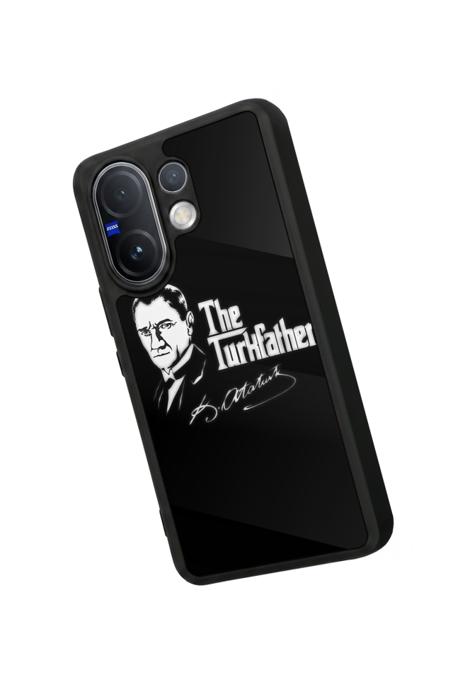 Vivo V60 Uyumlu Mustafa Kemal Ataturk Tasarımlı Glossy Premium Kılıf
