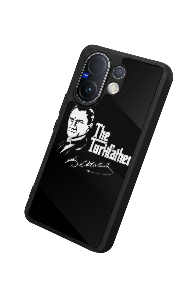 Vivo V60 Uyumlu Mustafa Kemal Ataturk Tasarımlı Glossy Premium Kılıf