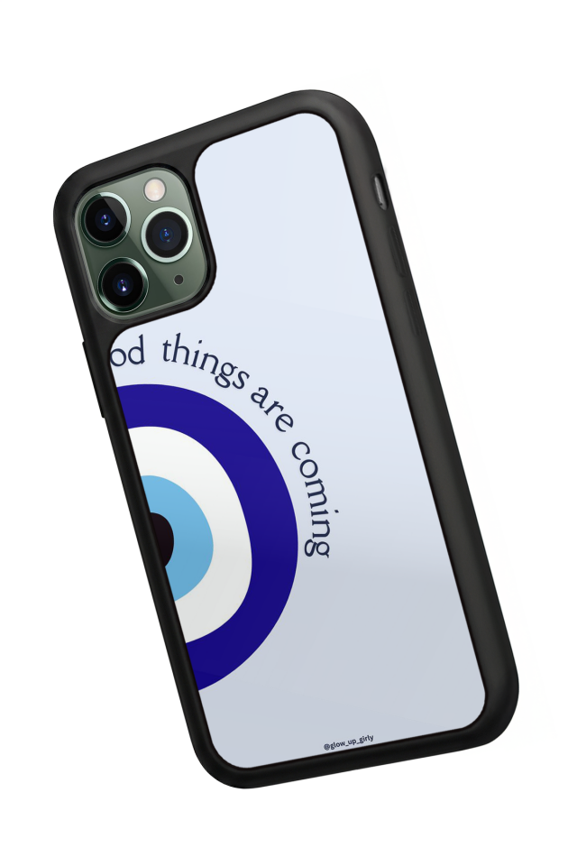 iPhone 11 Pro Uyumlu Nazar Tasarımlı Glossy Premium Kılıf