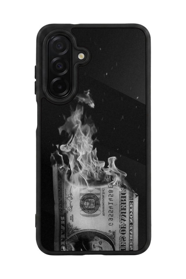 Samsung Galaxy A36 Uyumlu Para Tasarımlı Glossy Premium Kılıf