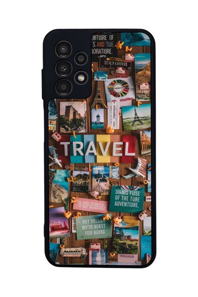 Samsung Galaxy A13 Uyumlu Poster Tasarımlı Glossy Premium Kılıf