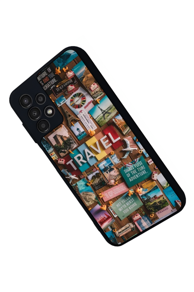 Samsung Galaxy A13 Uyumlu Poster Tasarımlı Glossy Premium Kılıf