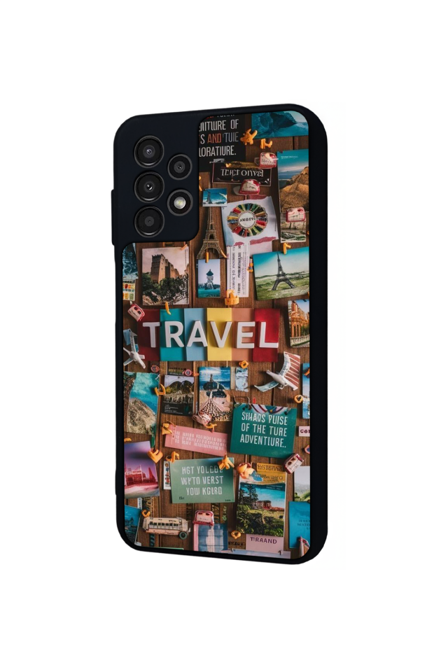 Samsung Galaxy A13 Uyumlu Poster Tasarımlı Glossy Premium Kılıf