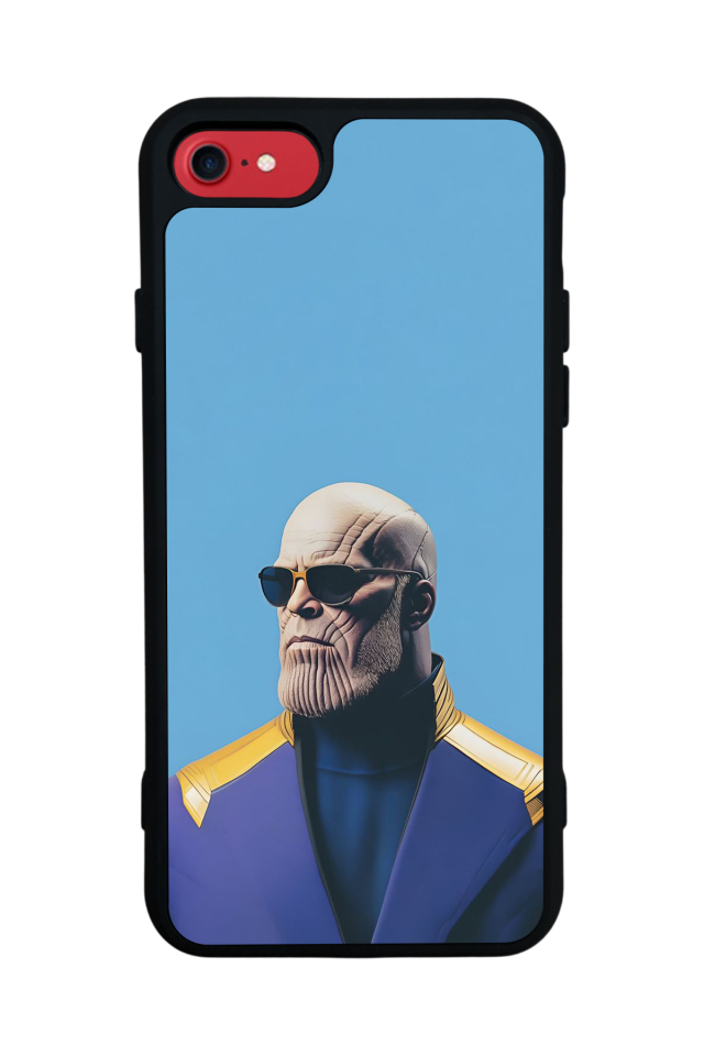 iPhone SE Uyumlu Thanos Tasarımlı Glossy Premium Kılıf