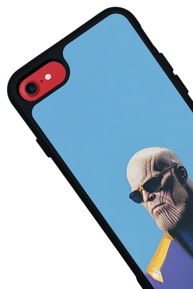 iPhone SE Uyumlu Thanos Tasarımlı Glossy Premium Kılıf