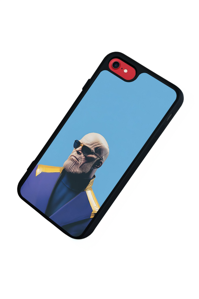 iPhone SE Uyumlu Thanos Tasarımlı Glossy Premium Kılıf