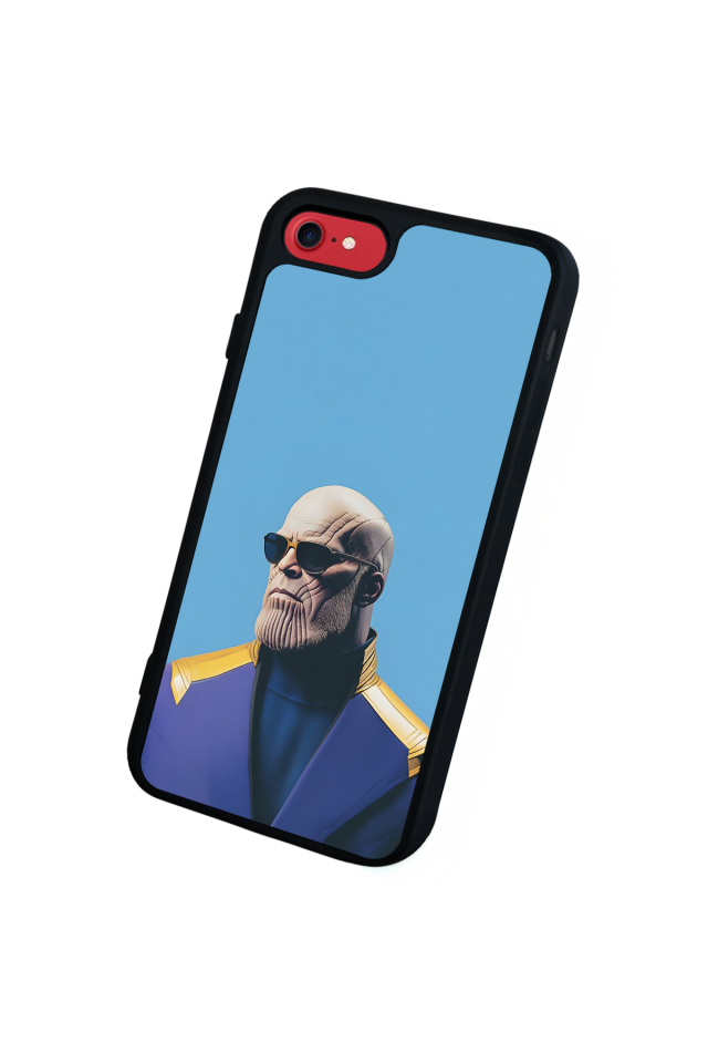 iPhone SE Uyumlu Thanos Tasarımlı Glossy Premium Kılıf