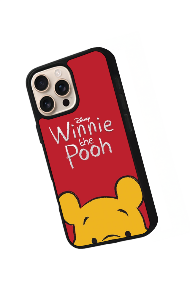 iPhone 14 Pro Uyumlu Winnie Tasarımlı Glossy Premium Kılıf