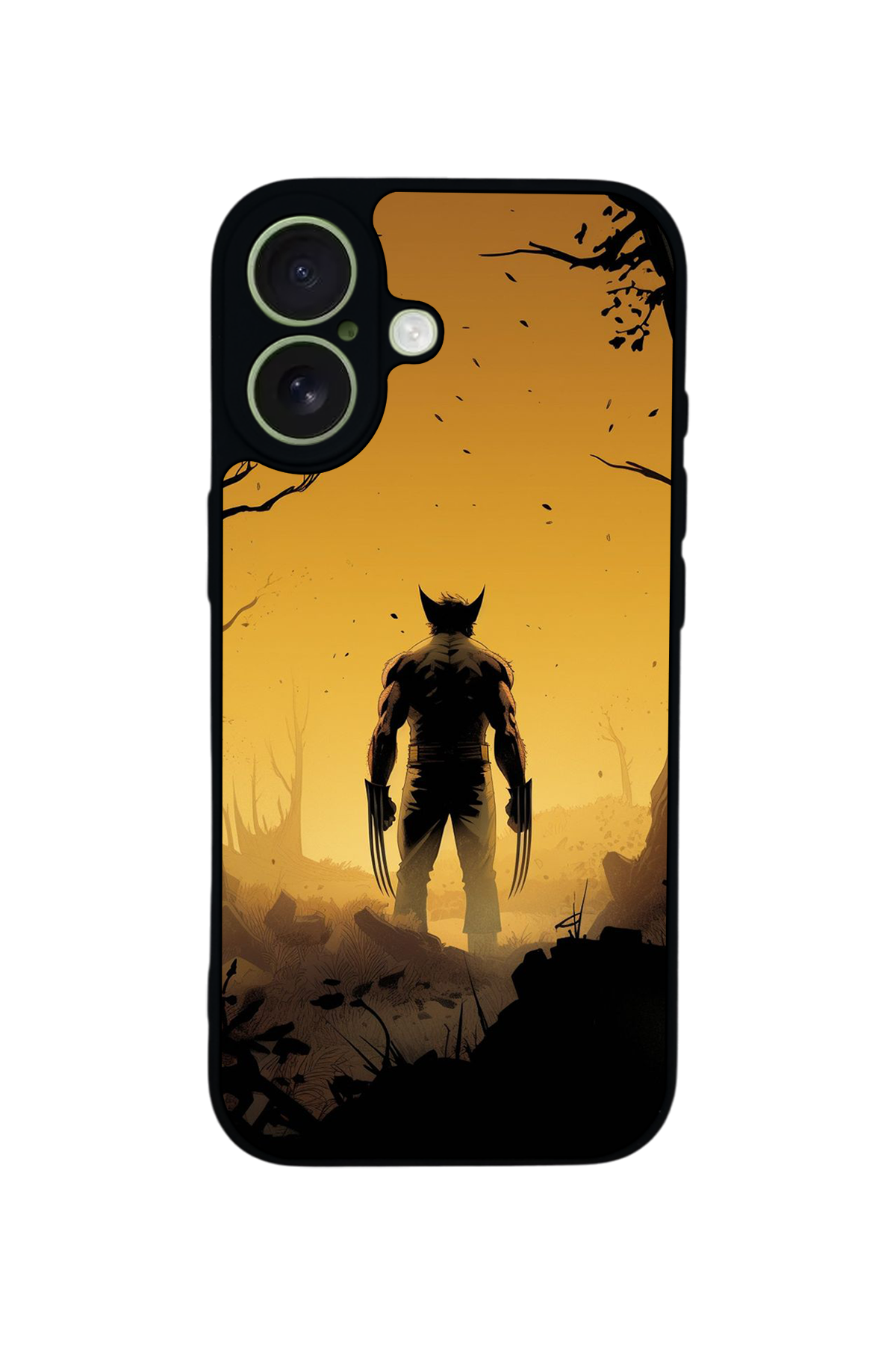 iPhone 17 Uyumlu Wolverine Tasarımlı Glossy Premium Kılıf