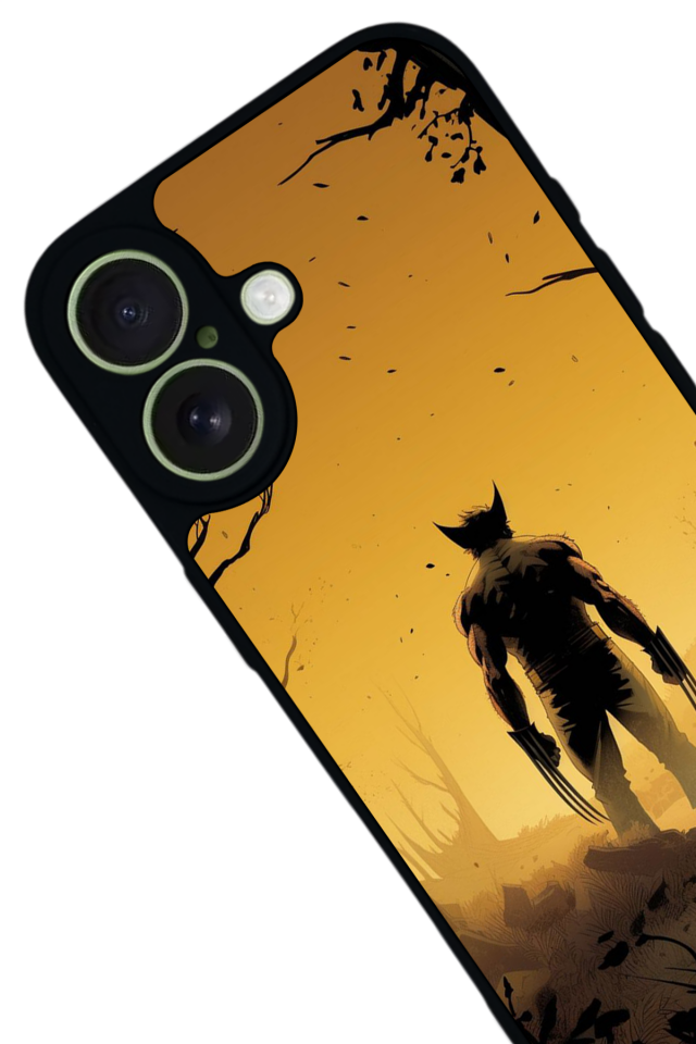iPhone 17 Uyumlu Wolverine Tasarımlı Glossy Premium Kılıf