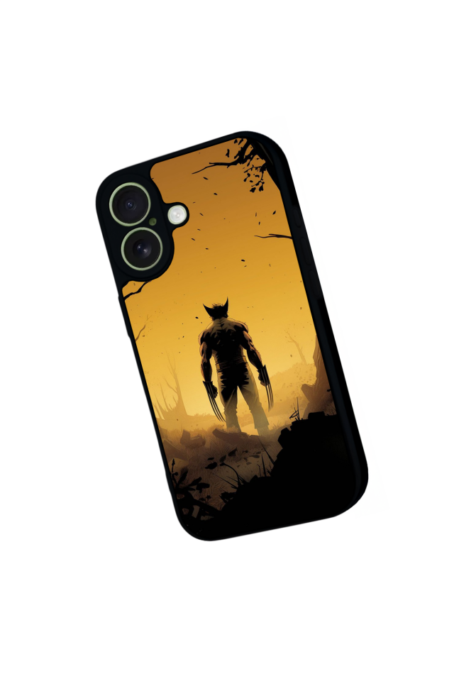 iPhone 17 Uyumlu Wolverine Tasarımlı Glossy Premium Kılıf