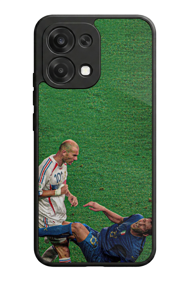 Oppo A6 Pro Uyumlu Zidane Tasarımlı Glossy Premium Kılıf