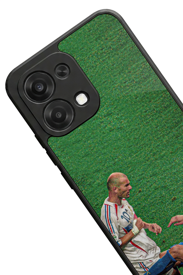 Oppo A6 Pro Uyumlu Zidane Tasarımlı Glossy Premium Kılıf