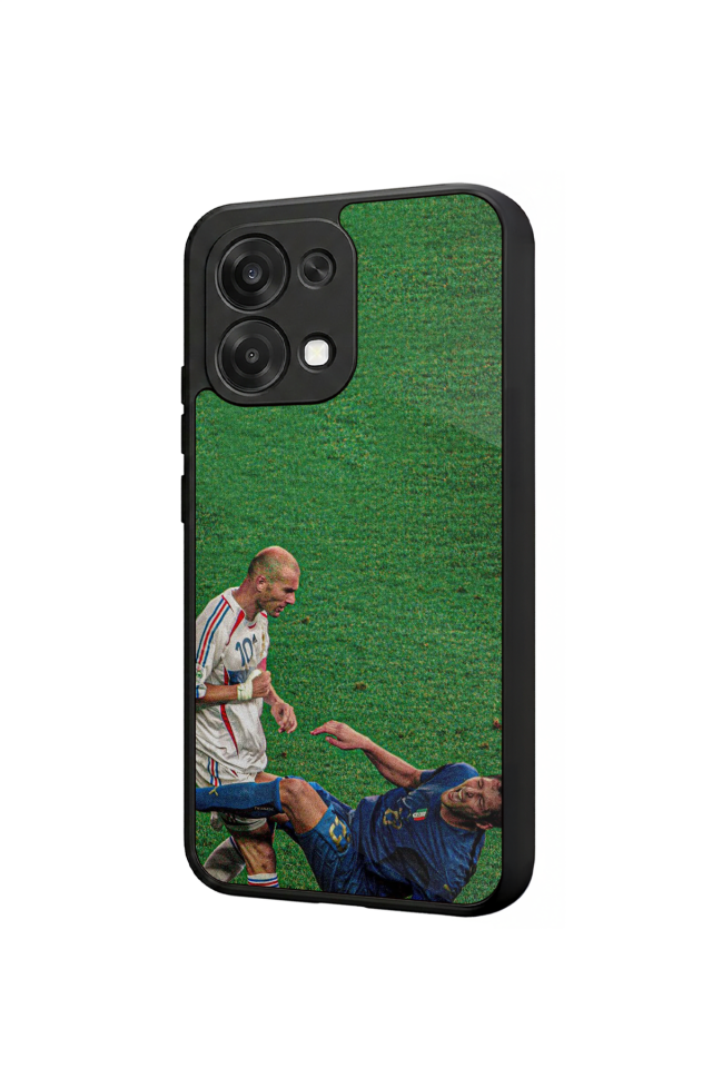 Oppo A6 Pro Uyumlu Zidane Tasarımlı Glossy Premium Kılıf