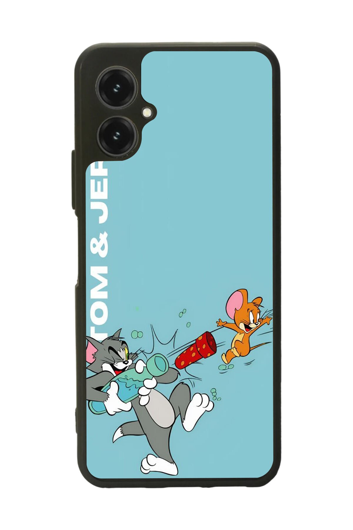 Omix X5 Uyumlu Tom And Jerry Tasarımlı Glossy Premium Kılıf