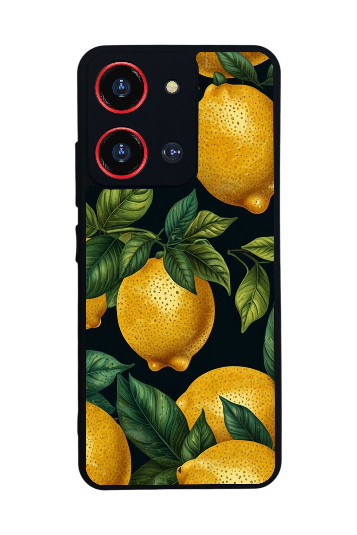 Reeder S19 Max Pro S 108MP Uyumlu Limon Tasarımlı Glossy Premium Kılıf