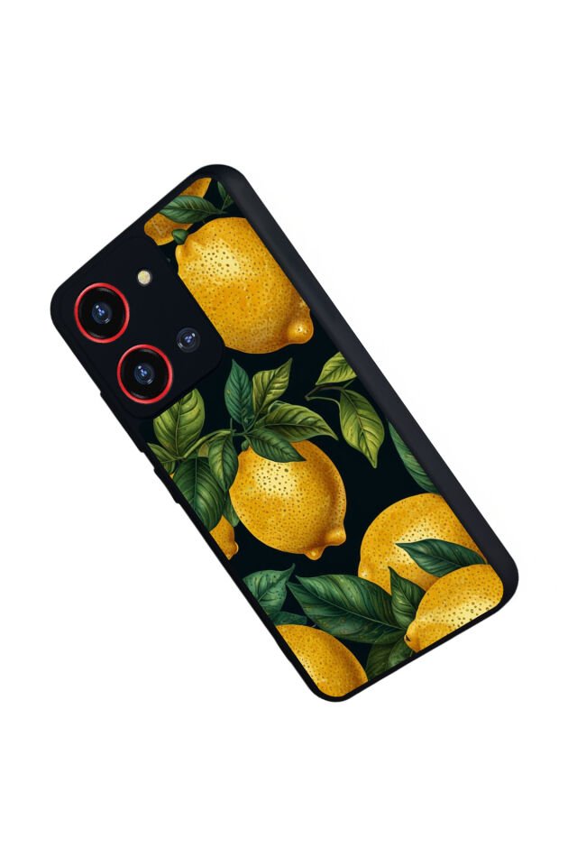 Reeder S19 Max Pro S 108MP Uyumlu Limon Tasarımlı Glossy Premium Kılıf