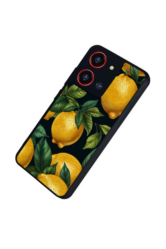 Reeder S19 Max Pro S 108MP Uyumlu Limon Tasarımlı Glossy Premium Kılıf