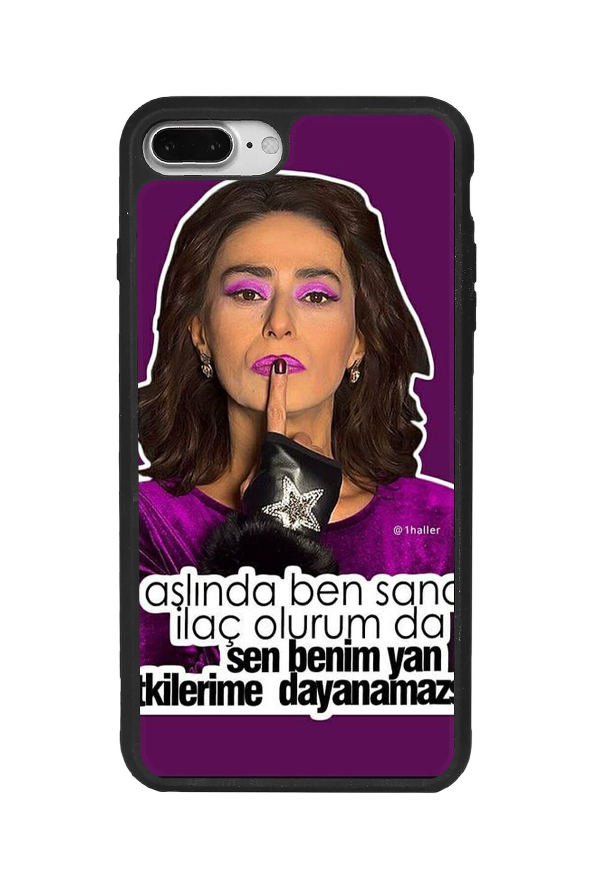 Apple iPhone 7 Plus Siyah Silikon Kılıf Çiziklere ve Darbelere Karşı Koruma