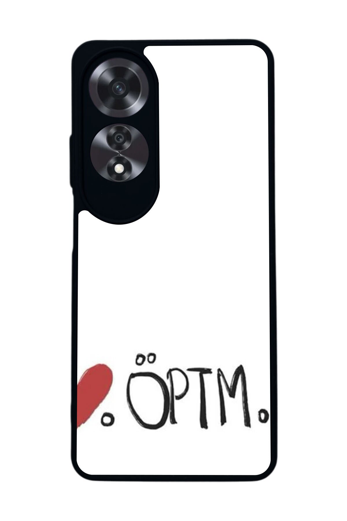 Oppo A60 Mat Siyah uyumlu Kılıf – Yumuşak Silikon, Koruyucu, Şok Emici Kapak