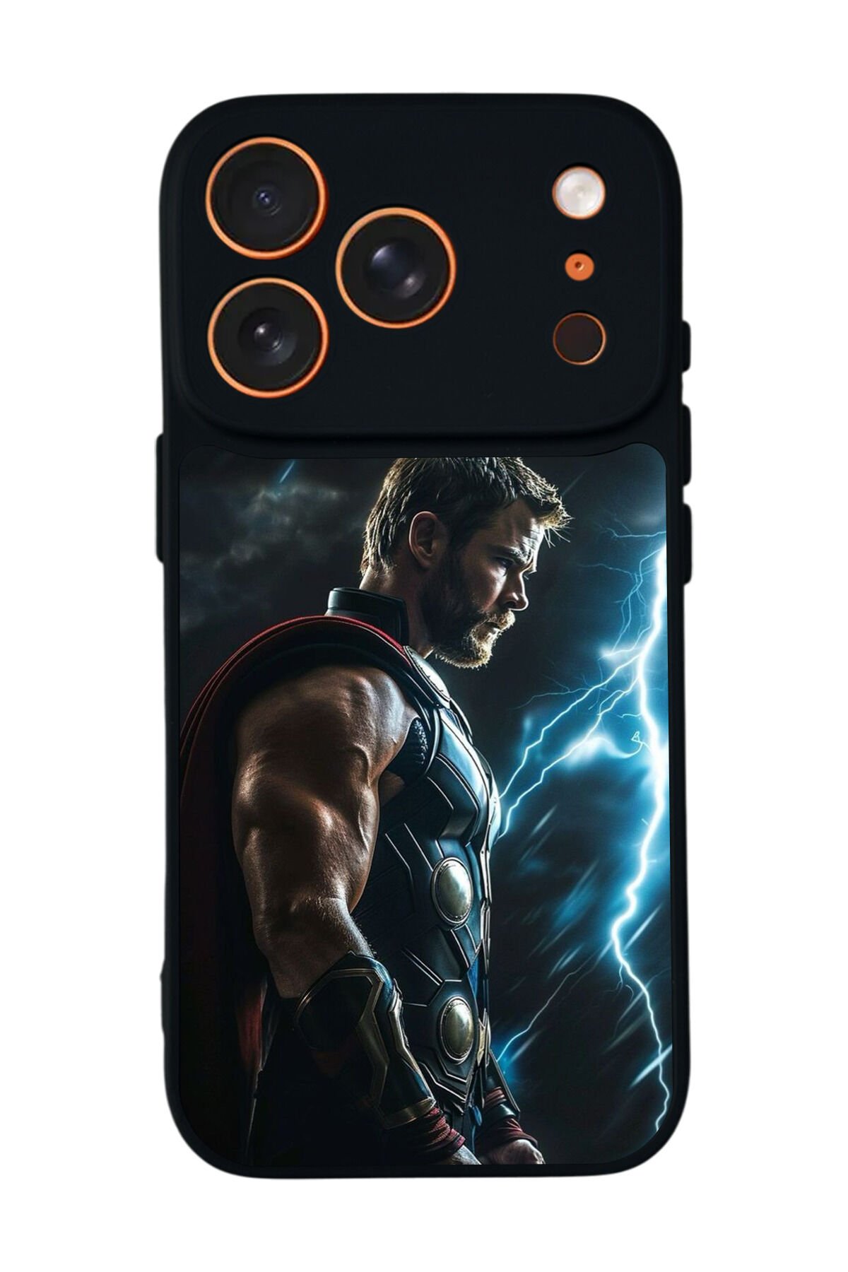 iPhone 17 Pro Uyumlu Thor Tasarımlı Glossy Premium Kılıf
