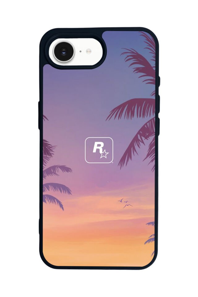 iPhone 16E Uyumlu GTA Tasarımlı Glossy Premium Kılıf